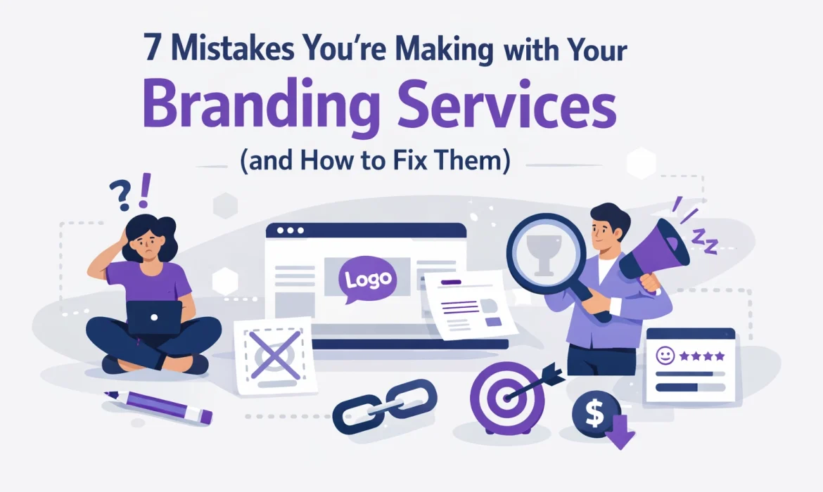 7 Mistakes You’re Making with Your Branding Services (and How to Fix Them)