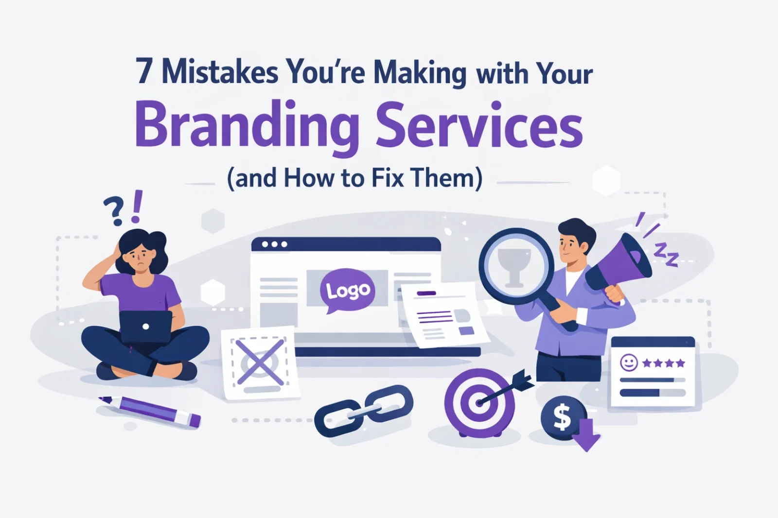 7 Mistakes You’re Making with Your Branding Services (and How to Fix Them)