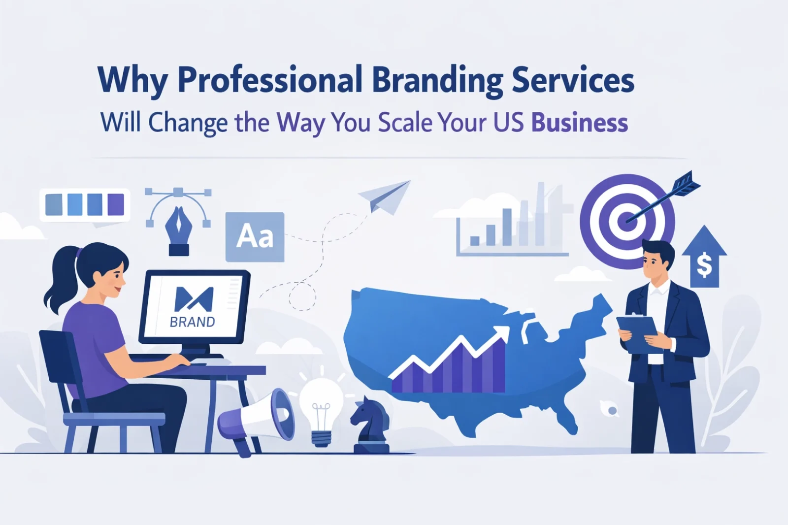 Why Professional Branding Services Will Change the Way You Scale Your US Business