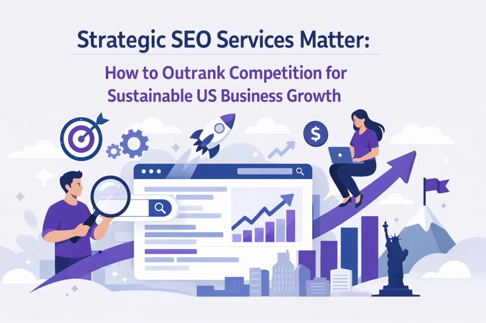 Strategic SEO Services Matter: How to Outrank Competition for Sustainable US Business Growth